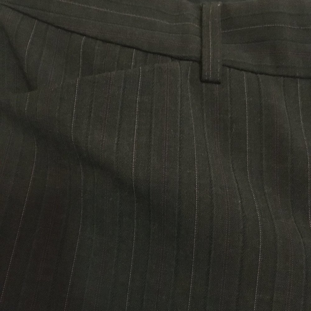 Pinstripe EXPRESS Editor Pants - Picture 3 of 6